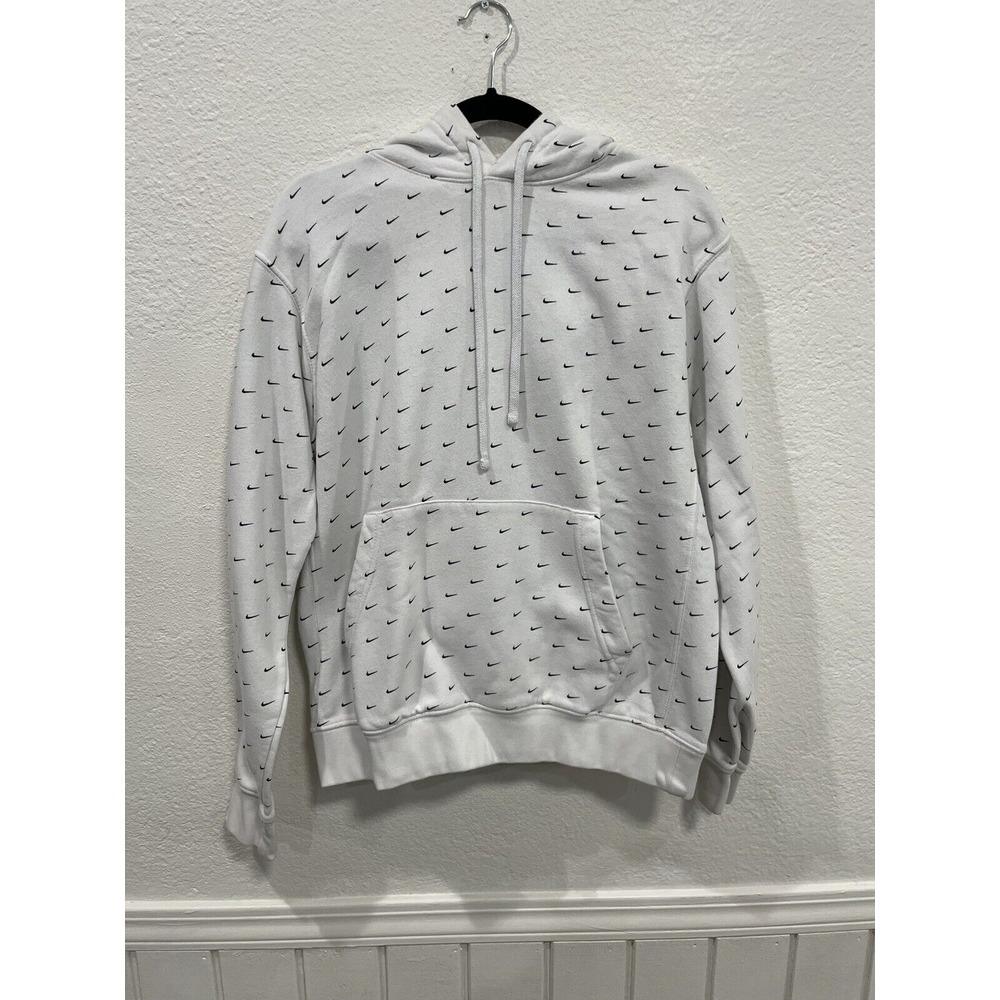 Vintage Nike Hoodie Size Medium- Black And White